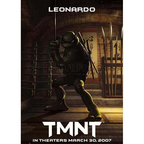Teenage Mutant Ninja Turtles T-shirts Iron On Transfers N270